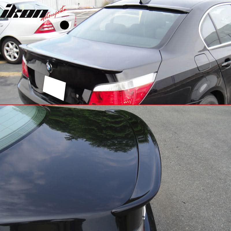 Fits 04-10 BMW E60 M5 AC Trunk Spoiler & Roof Wing ABS