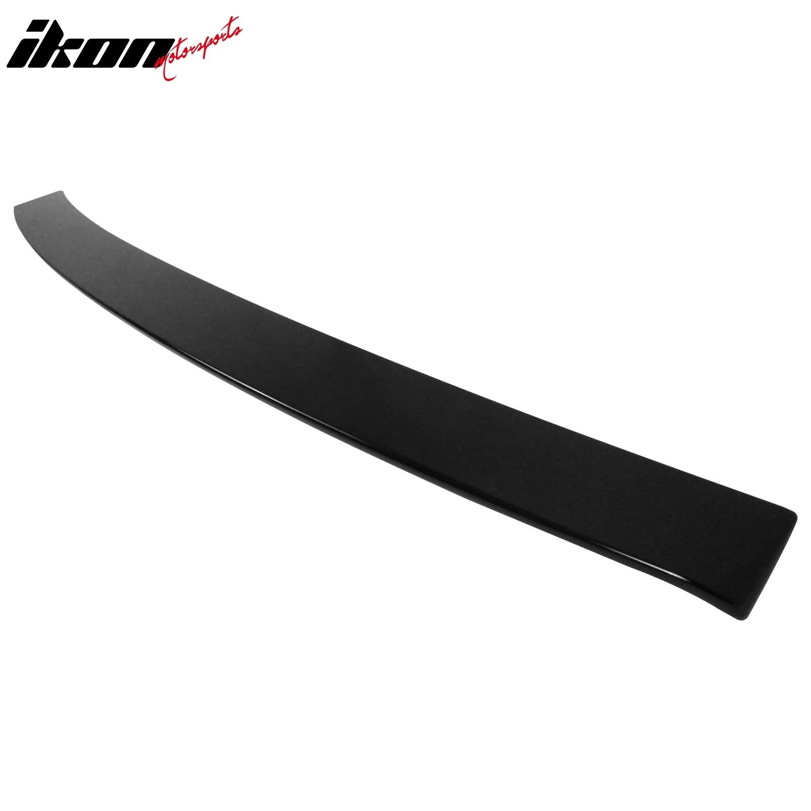 2010-2016 Benz W212 #040 Black AMG Style Trunk & OE Roof Spoiler ABS