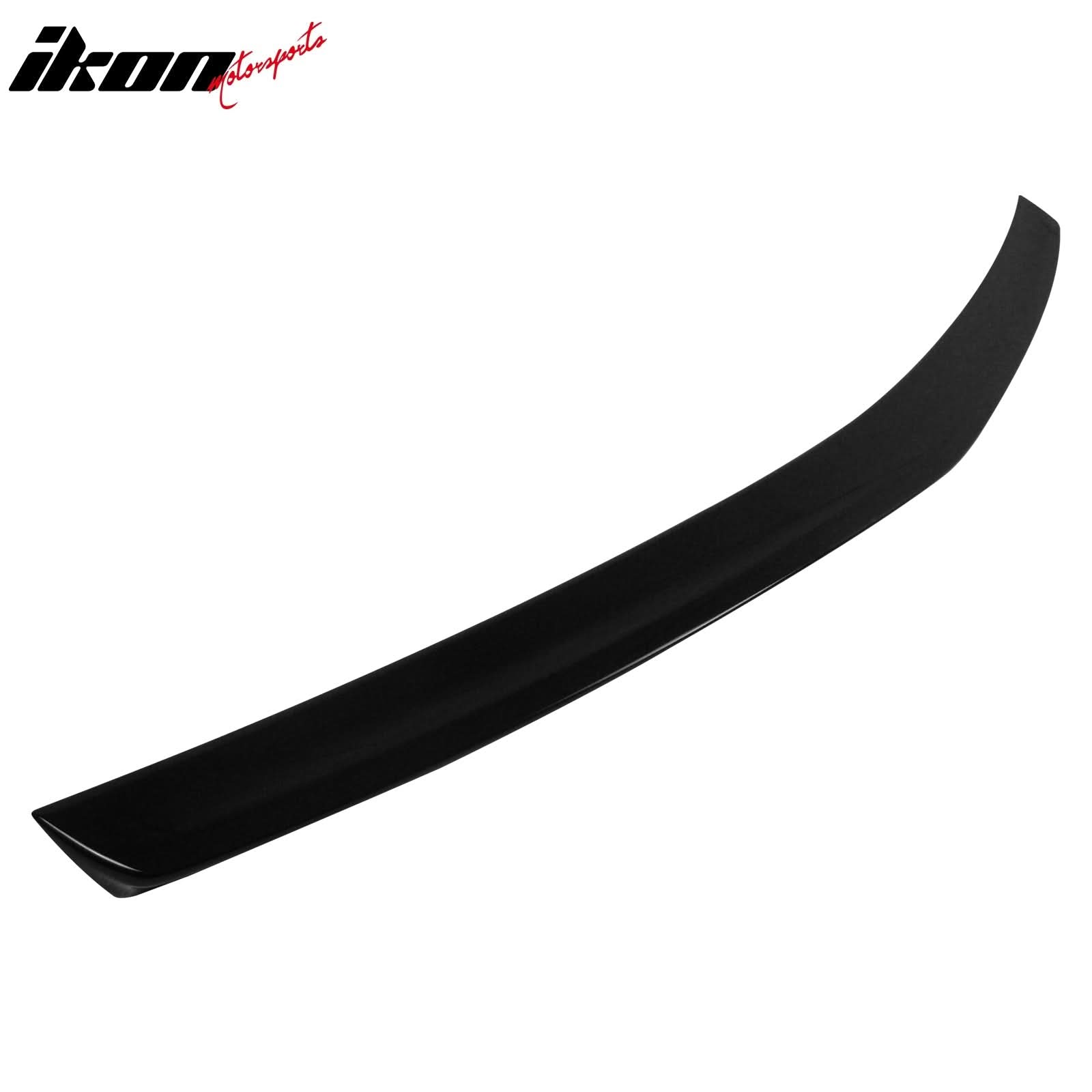 2010-2016 Benz W212 #040 Black AMG Style Trunk & OE Roof Spoiler ABS