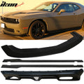 2015-2023 Dodge Challenger SXT Style Front Bumper Lip + Full Kit PP