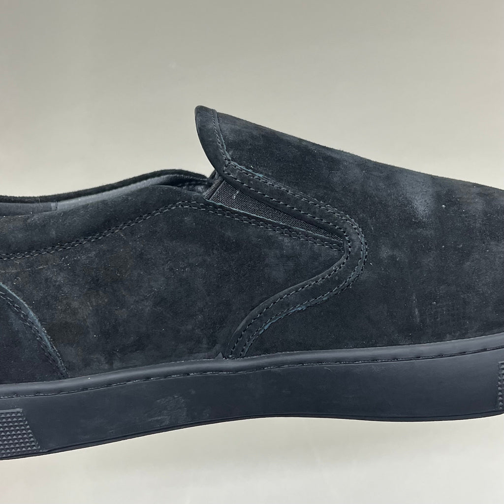 PROPET Kip Suede Slip-On Durocloud Foam Footbed Men's Sz 11.5 M(D) Black MCX074S