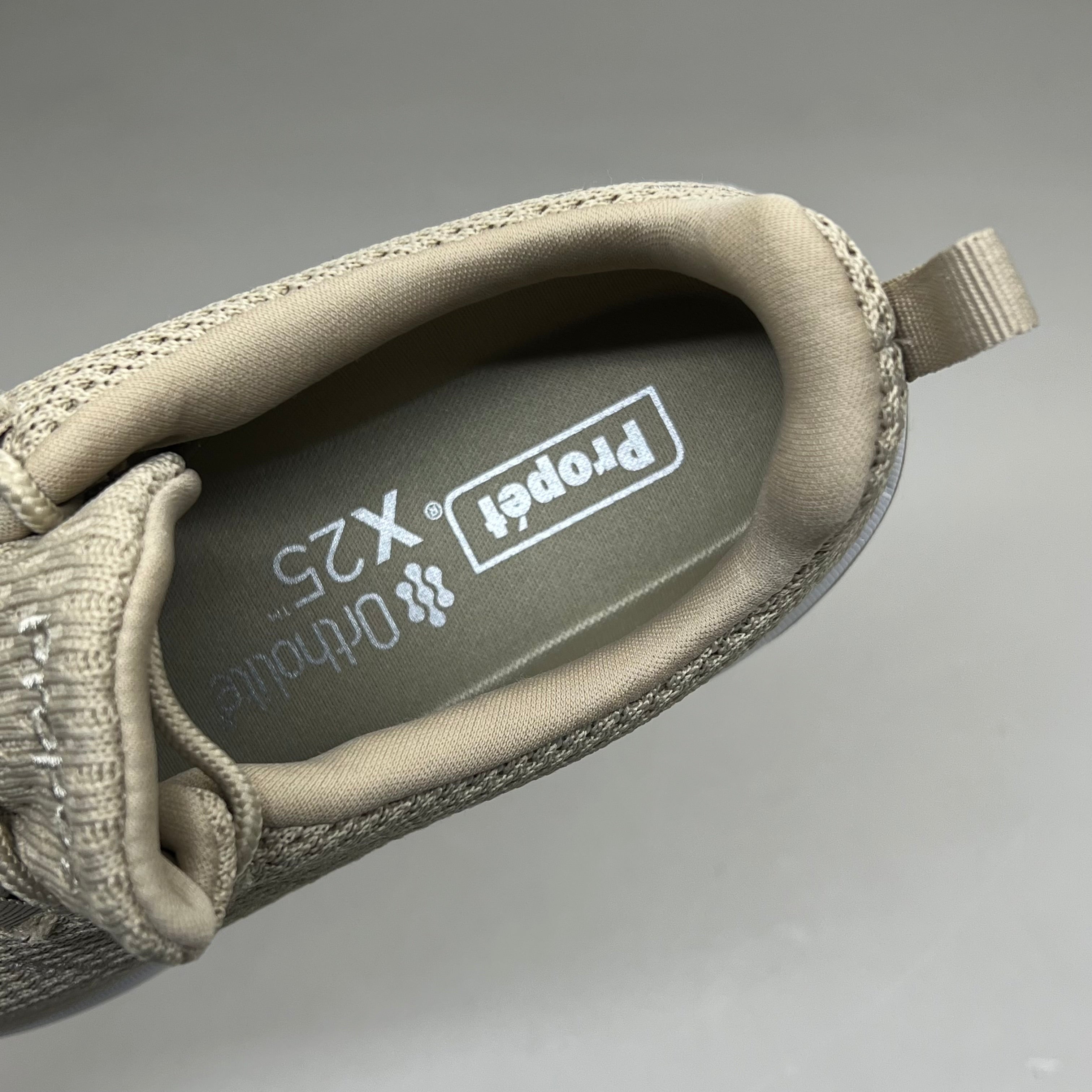 PROPET Tour Knit Double Insoles Ortholite Shoes Women's Sz 8 W(D) Sand WAA112M