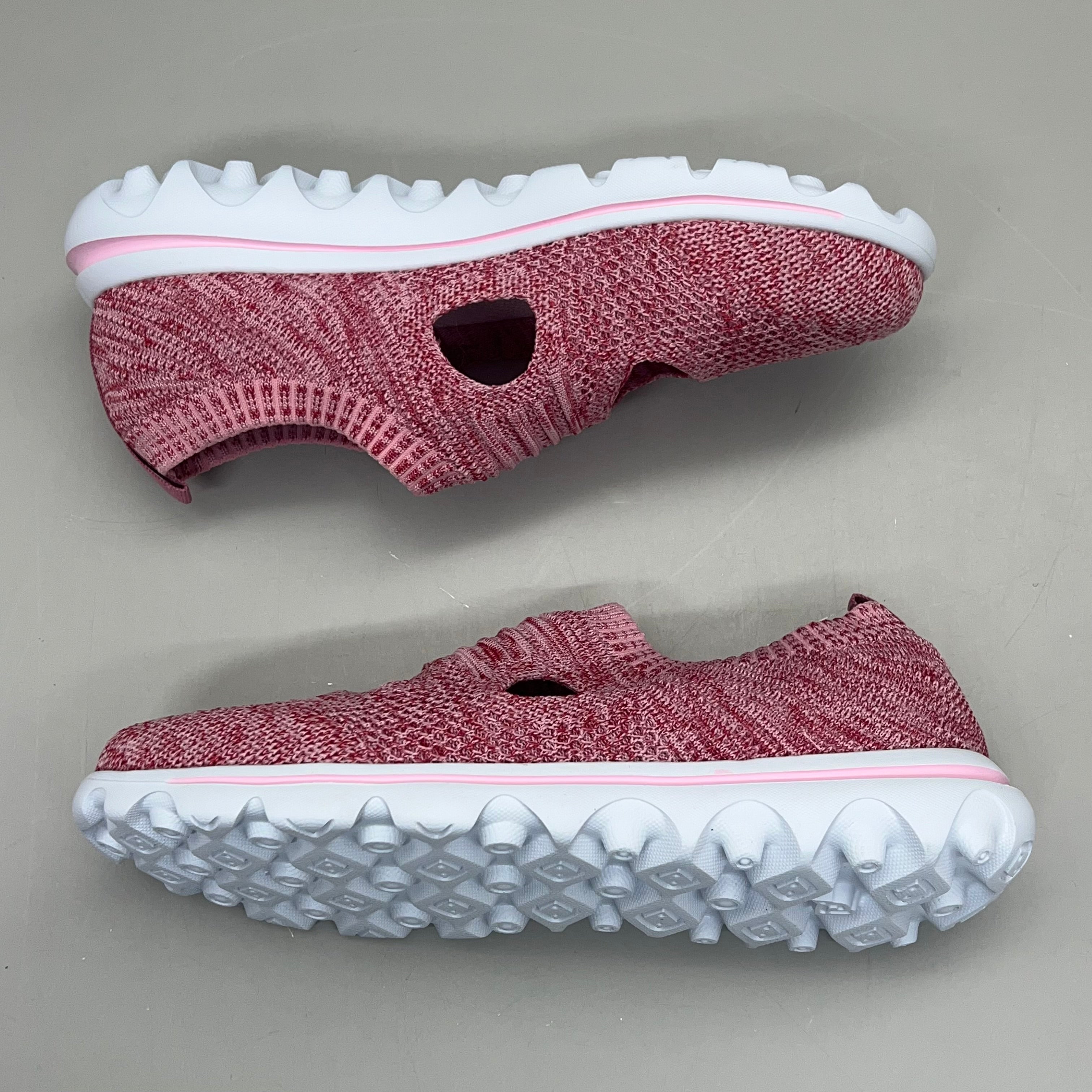 PROPET Travel Activ Avid Knit Shoe Women's Sz 8.5 X WIDE (2E) Pink/Red WAT064M