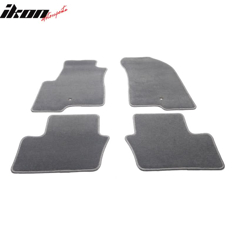 Car Floor Mat for 2007-2016 Jeep Compass/Patriot Gray Nylon  Liner