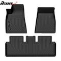 Car Floor Mat for 2017-2023 Tesla Model 3 All Weather 3D Molded TPE