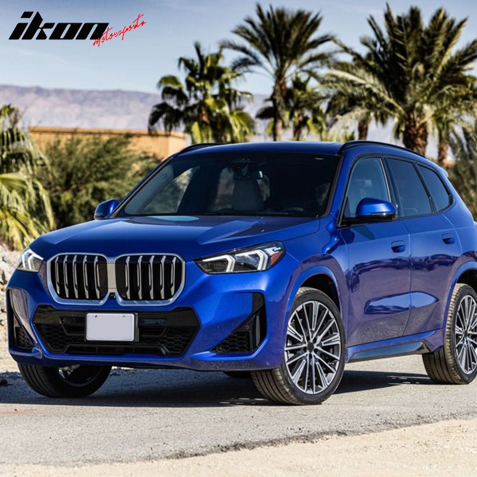 2023-2025 BMW X1 All Weather 3D Rear Trunk Mat Carpets Cargo Liner TPE