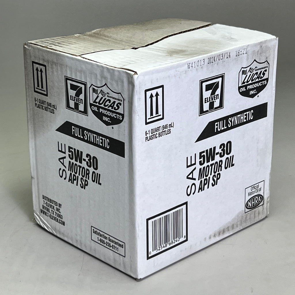 LUCAS (6 PACK) 5W-30 Maximum Performance Engine Synthetic Motor Oil 1 qt /946 ml