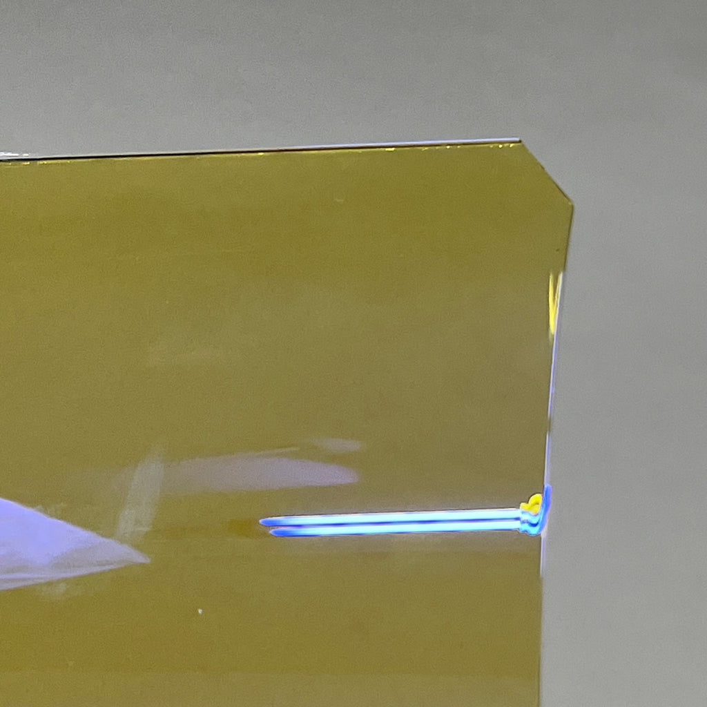 MASCHRINE CILINDRICHE (50 PACK) Stock Lens Yellow Multilayer Blue Treatment