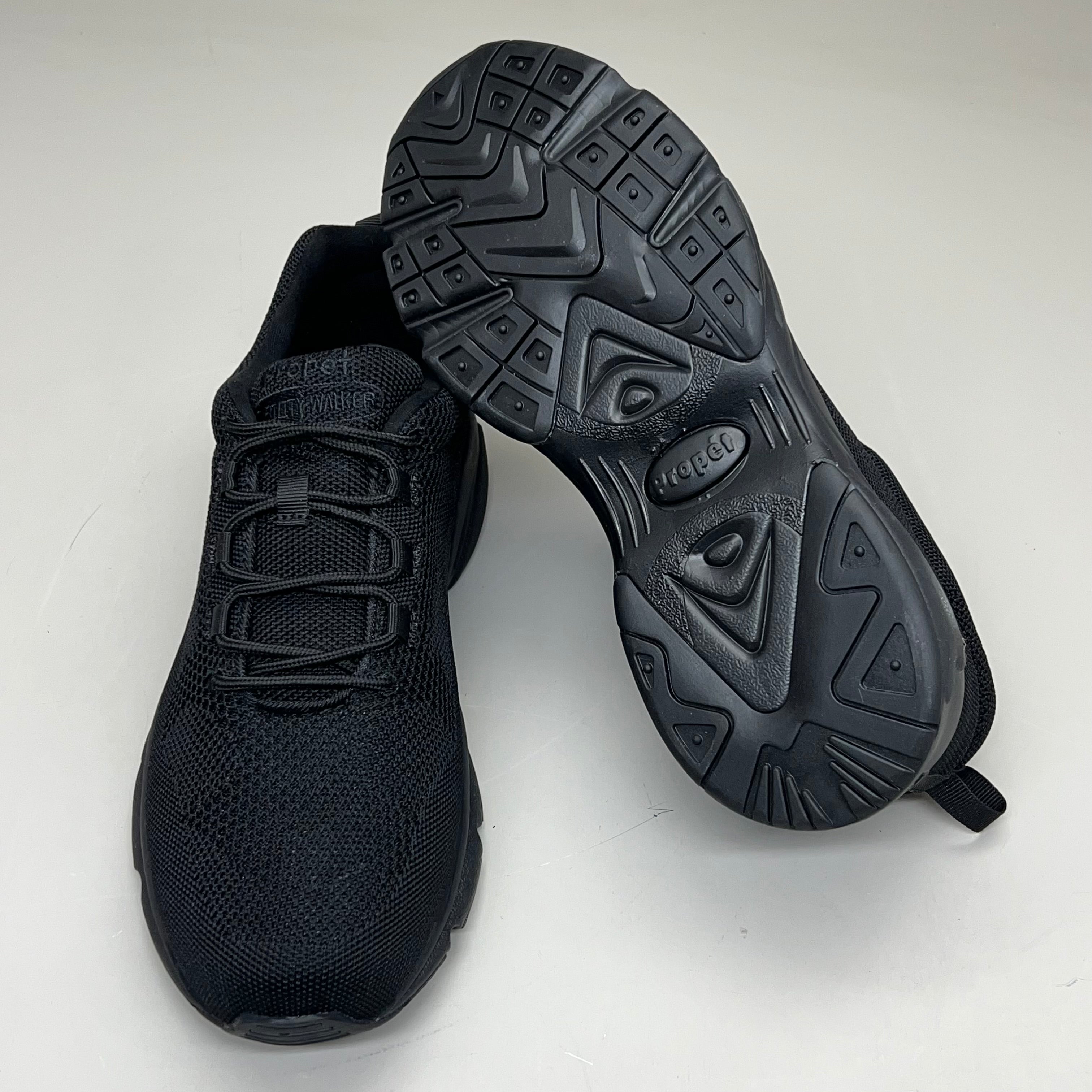 PROPET Stability Fly Sneaker Medicare Approved Men's Sz 8 X(3E) Black MAA032M