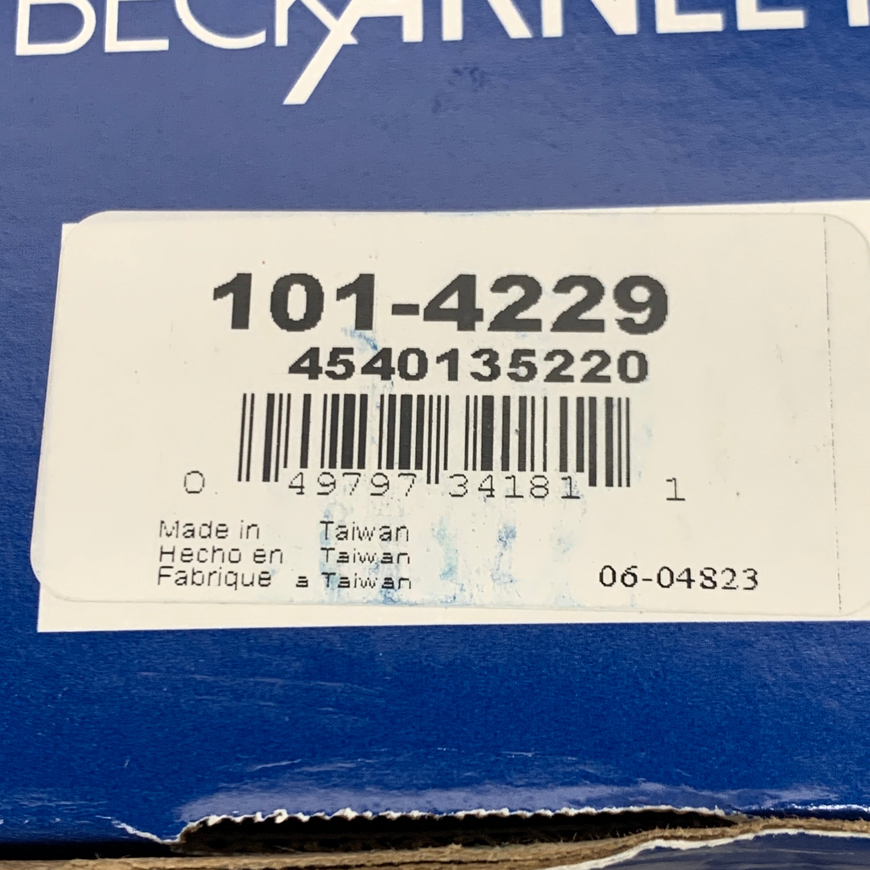 BECK ARNLEY Steering Pitman Arm 101-4229