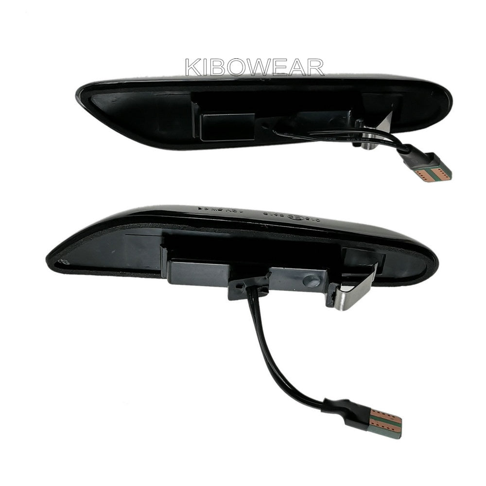 Dynamic LED Fender Light Side Marker For BMW E60 E61 E90 E91 E87 E81 E84 E88 E92 E93 E82 E46 1 3 5 series x1 2004 2010 flasher