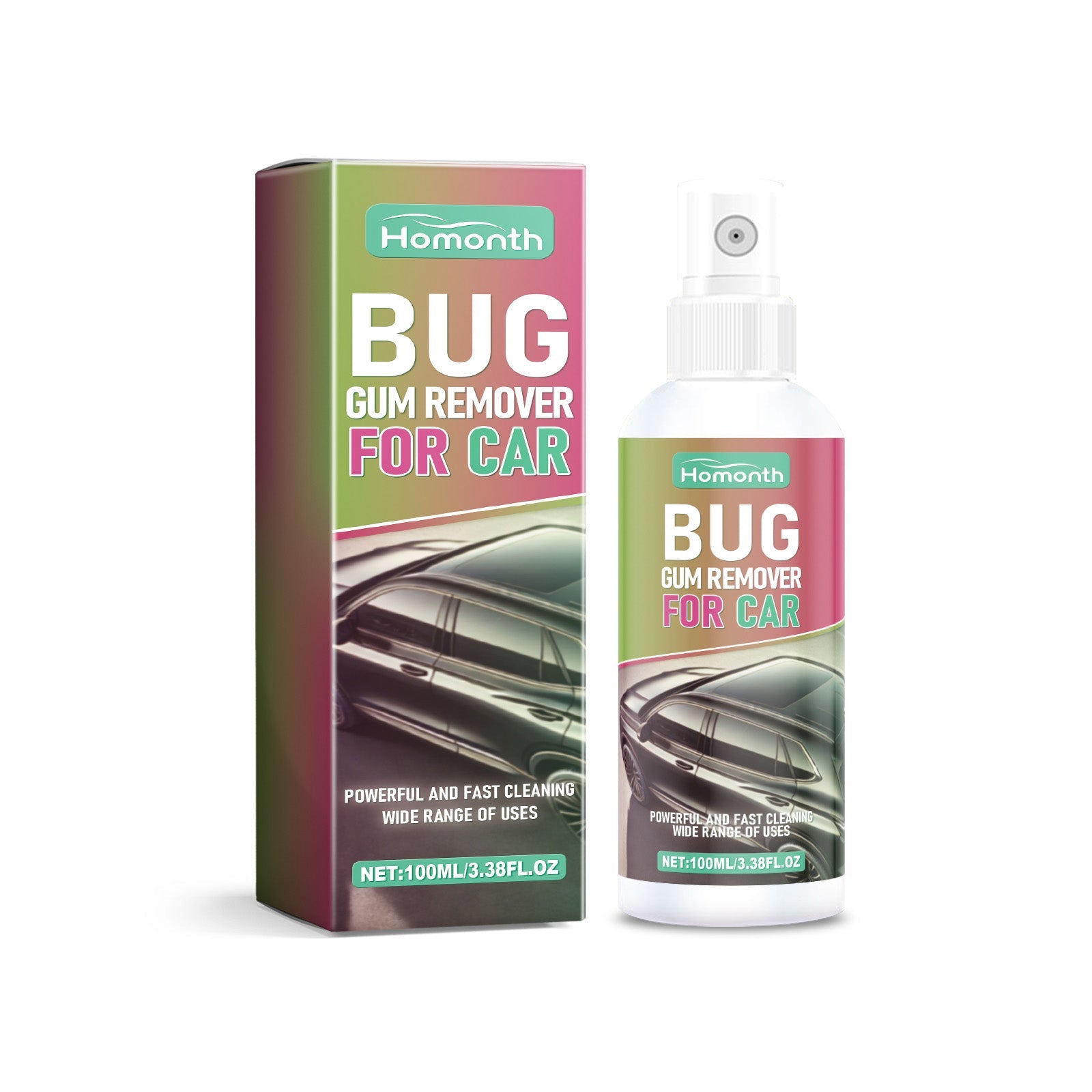 Auto Shellac Cleaning Agent Car Paint Decontaminating Bird Droit Resin Shellac Bug Spot Foam Cleaner