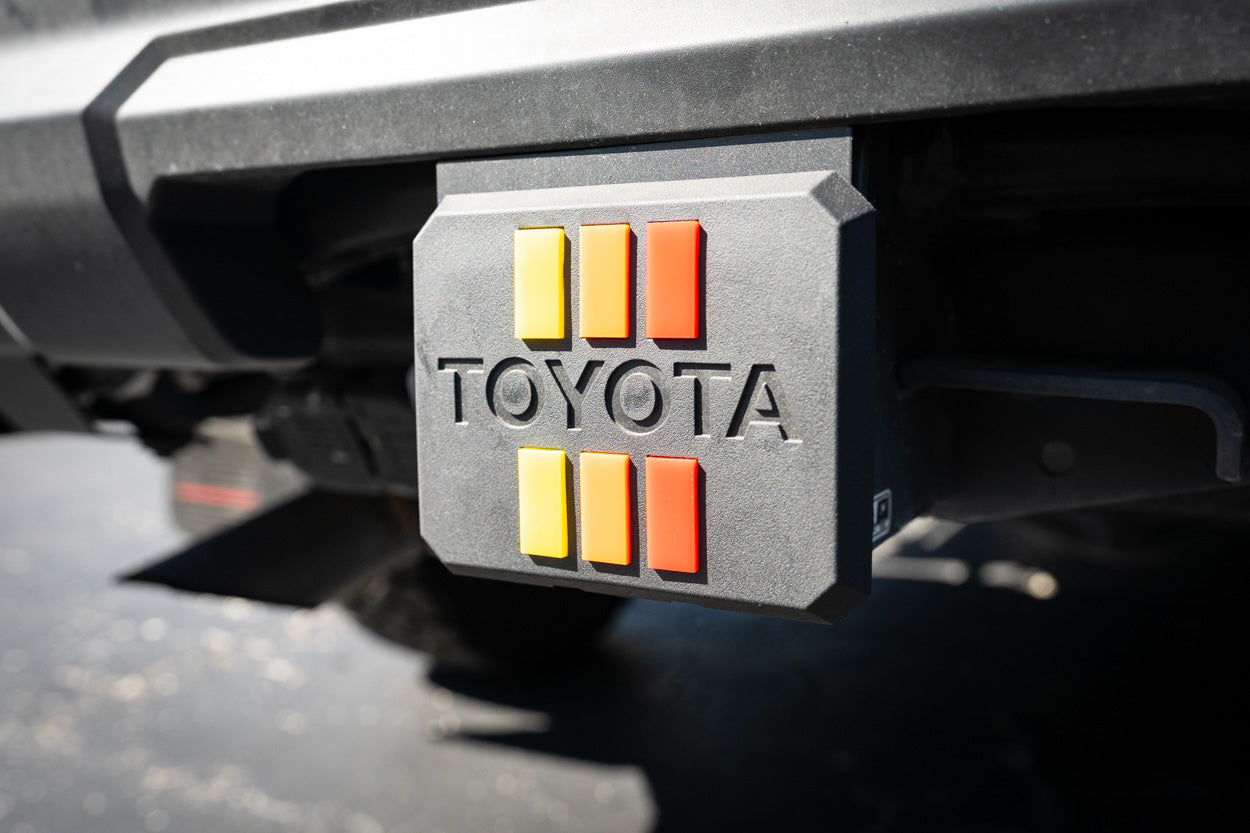 Acrylic OEM Hitch Cover Inserts - 2025+ 4Runner