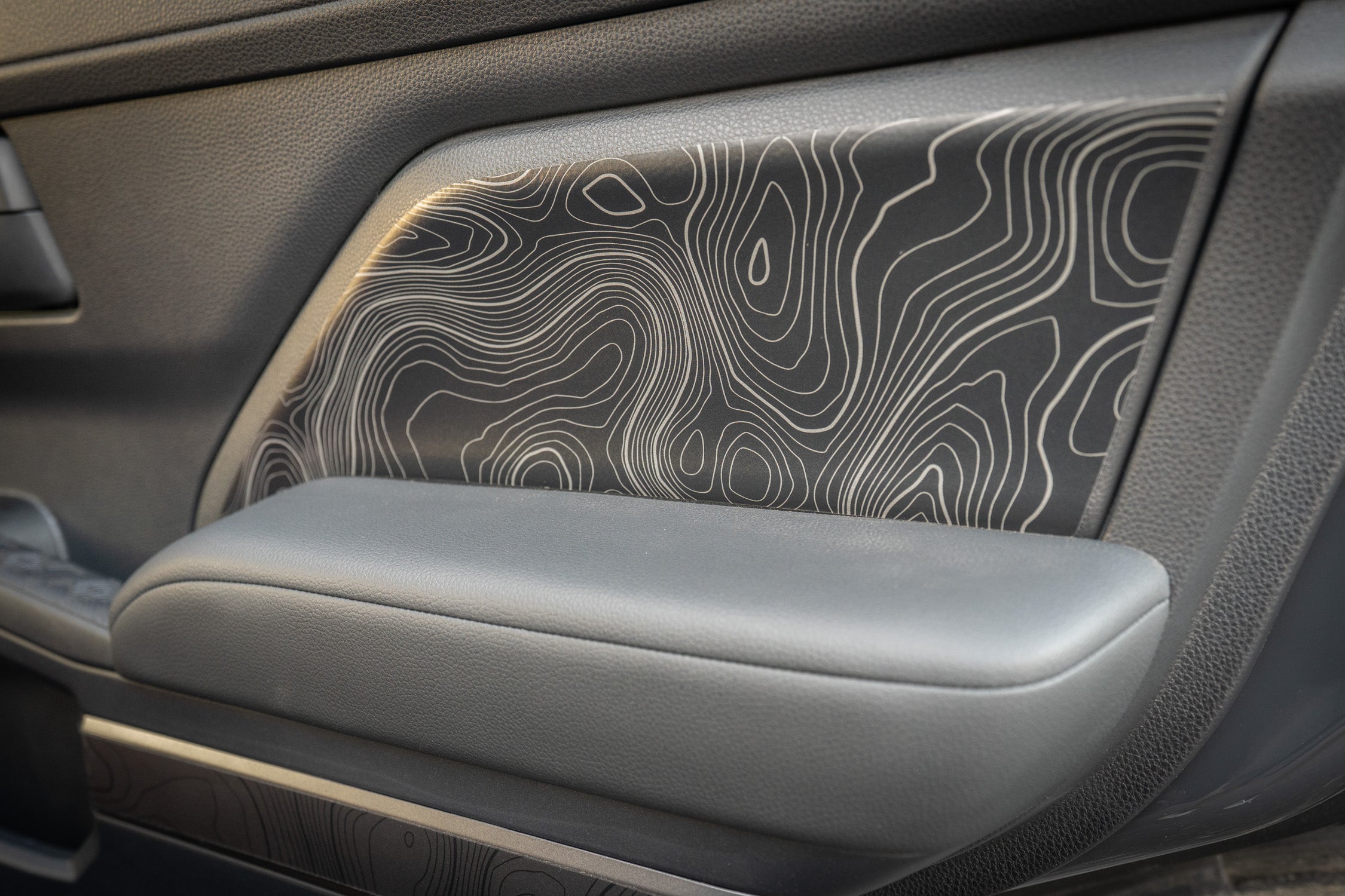 Topographic REAR Door Armrest Panel Protection - 2025+ 4Runner