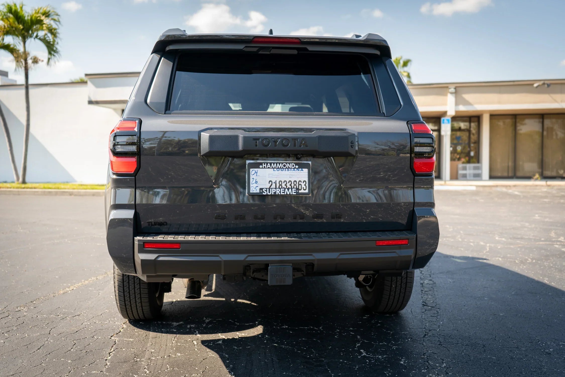TURBO Acrylic Laser Series Tailgate Badge - 2024+ Land Cruiser / Tacoma / 2025+ 4Runner