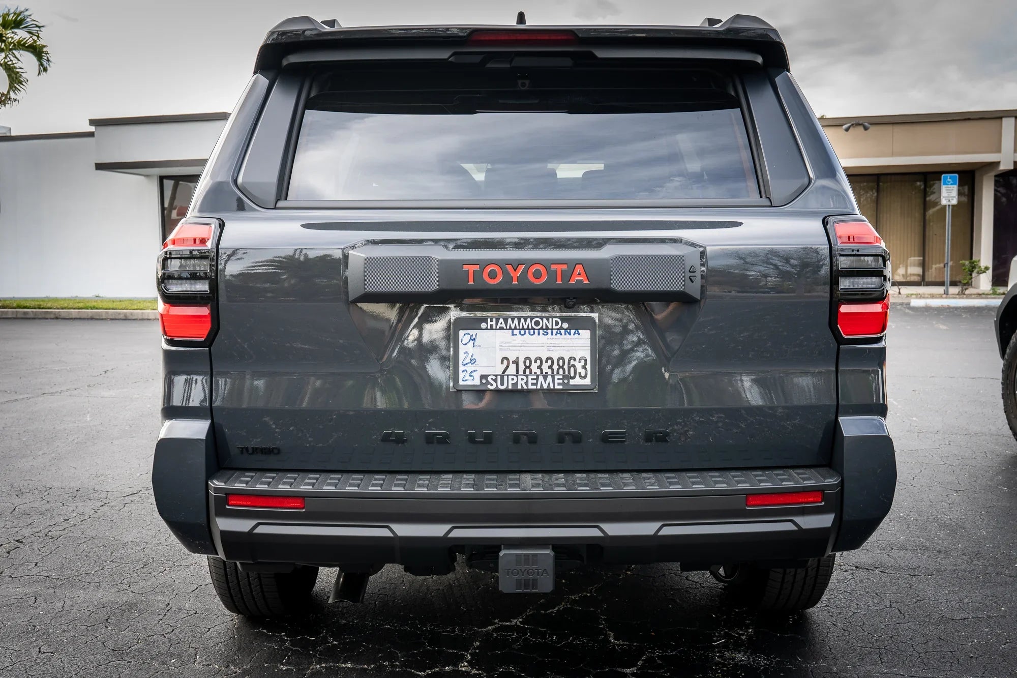 TOYOTA Rear Hatch Liftgate Emblem Inlays - 2025+ 4Runner