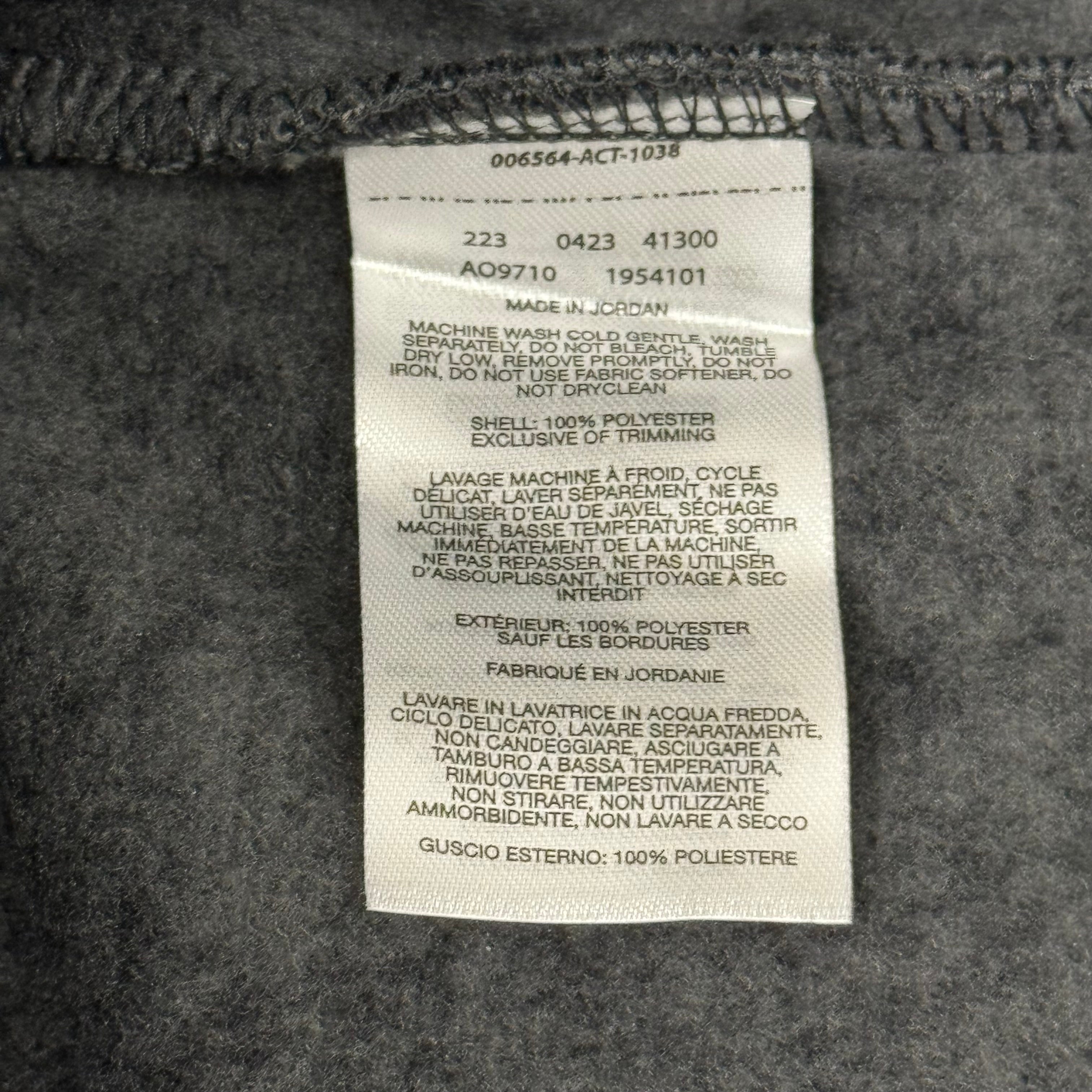 COLUMBIA Sweater Weather Fleece Full Zip Jacket Men's Sz XL Heather Black