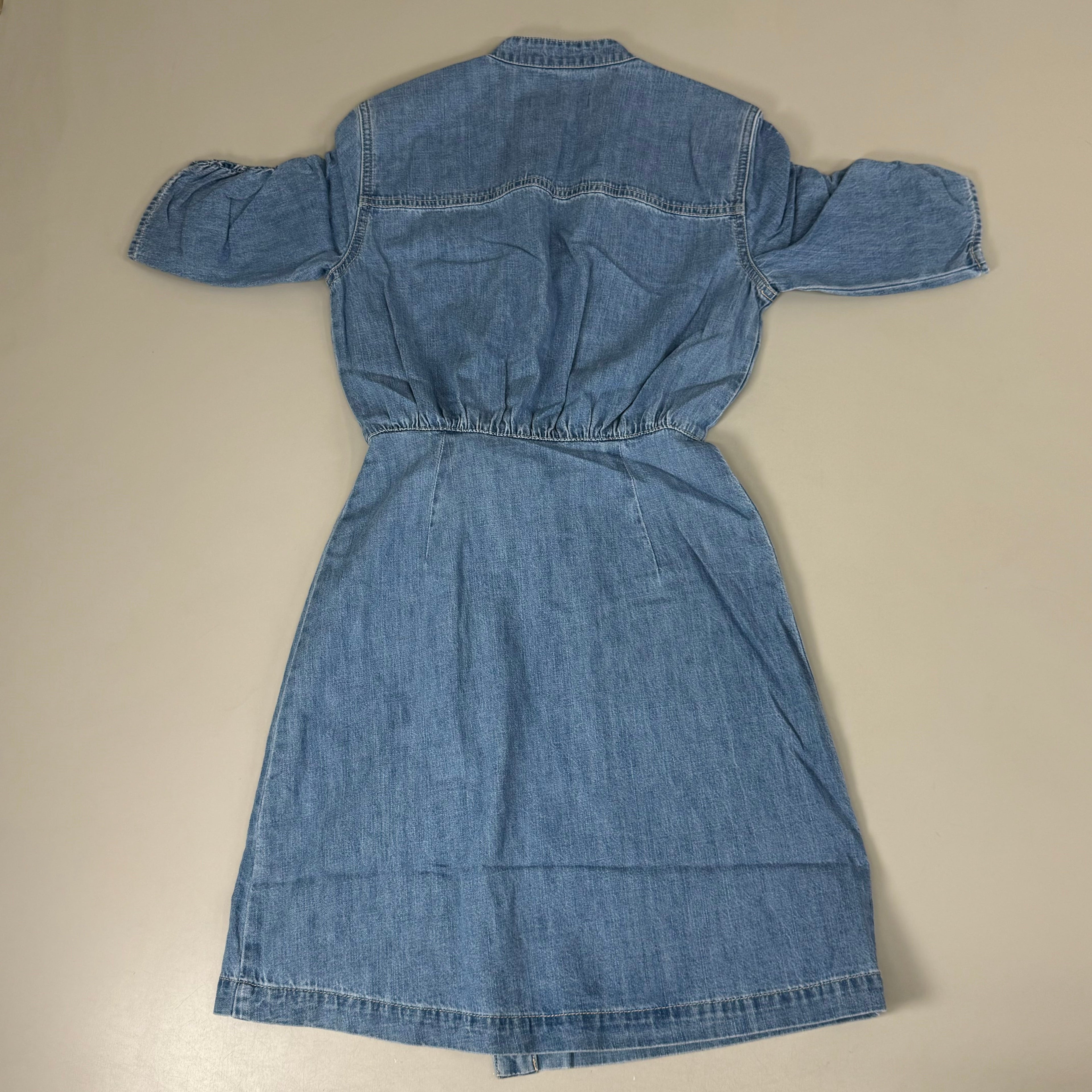 VERONICA BEARD Jeans Women's Dunn Mini Dress Sz-00 Iceberg J24067101286IC