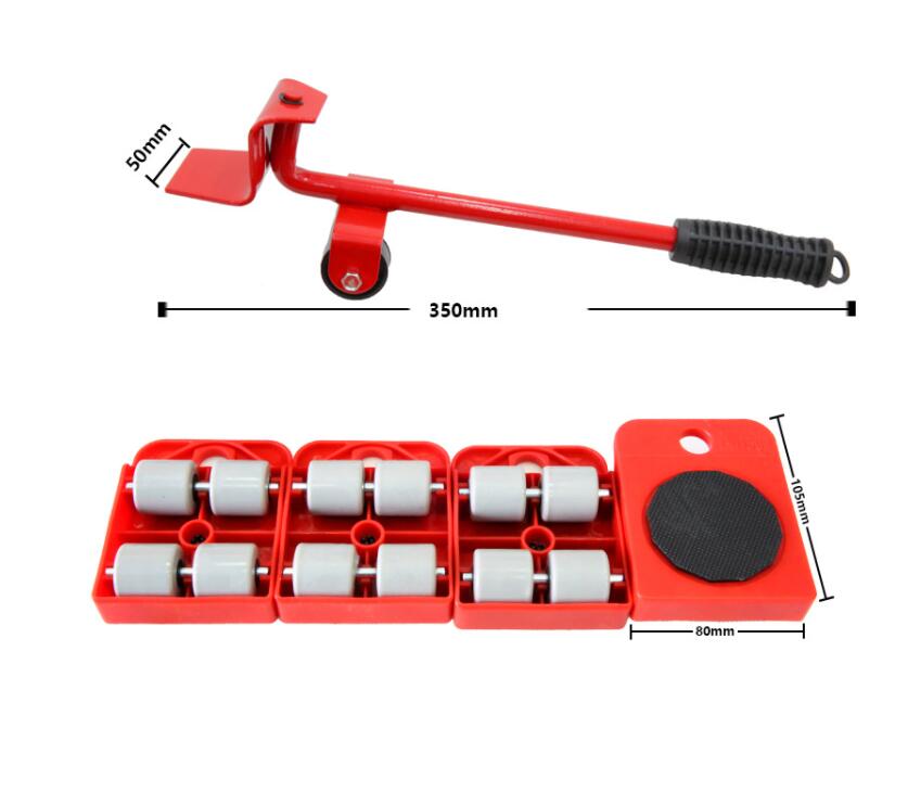 Universal Wheel Furniture Dolly for Moving Furniture Transport Tools Heavy Furniture Mover with Wheels
