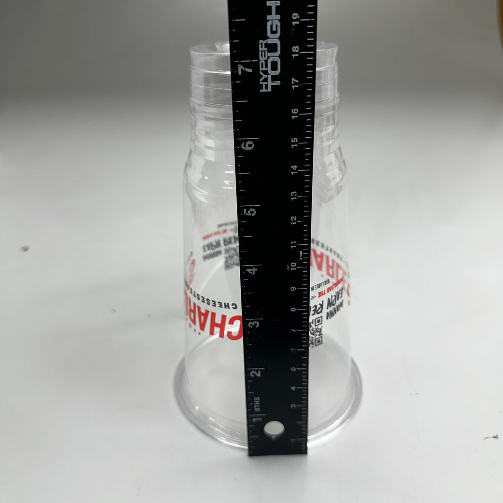 ZA@ CHARLEY'S 500ct 32oz Pet Clear Drinking Cup