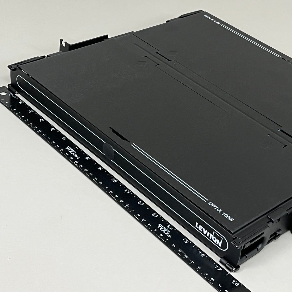 LEVITON OPT-X 1000i SDX 1RU Distribution and Splice Enclosure Empty 011-R1UM-S03