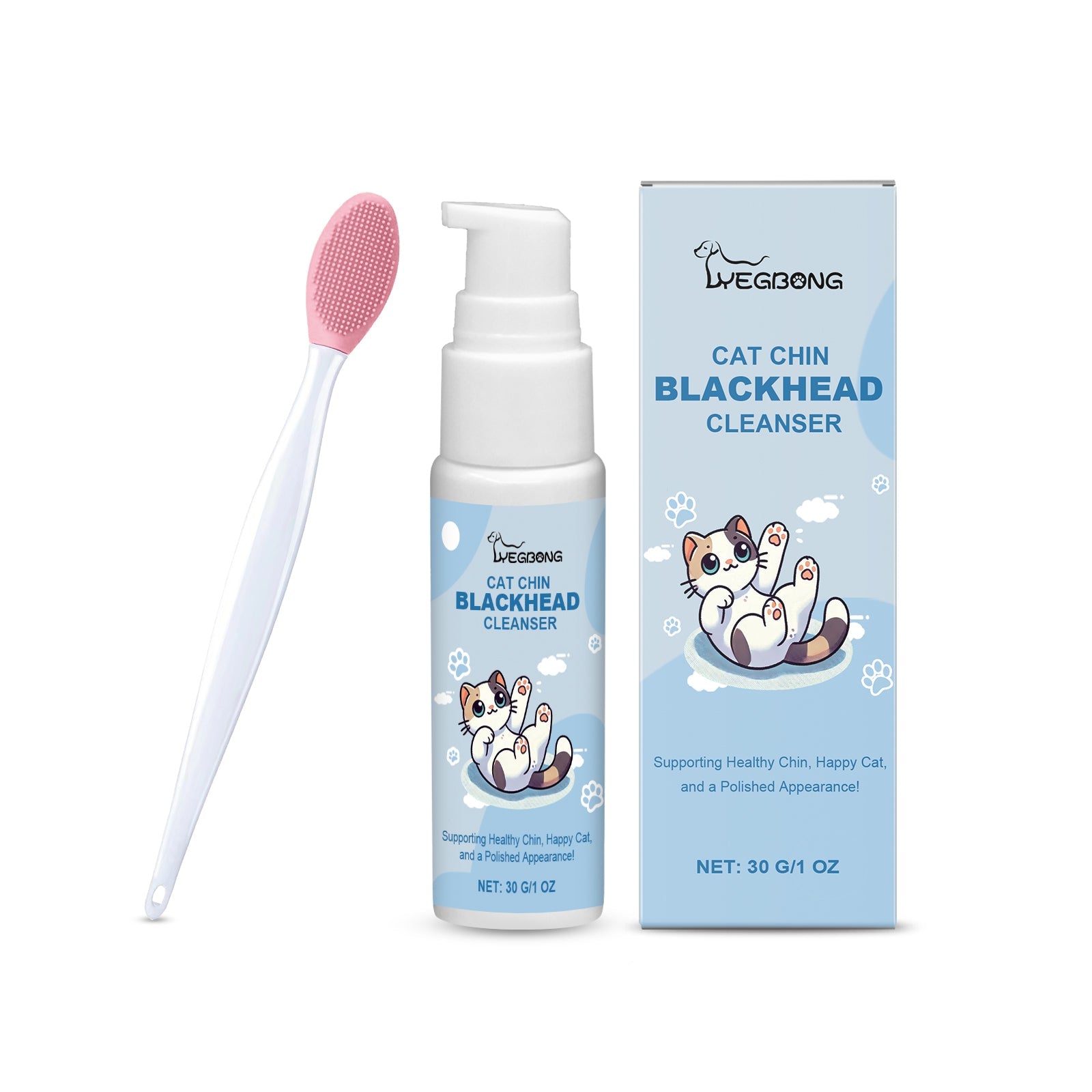 Pet Oral Care Set Gentle Cleaning Decontamination Maintenance Cleaning Solution For Cats And Dogs