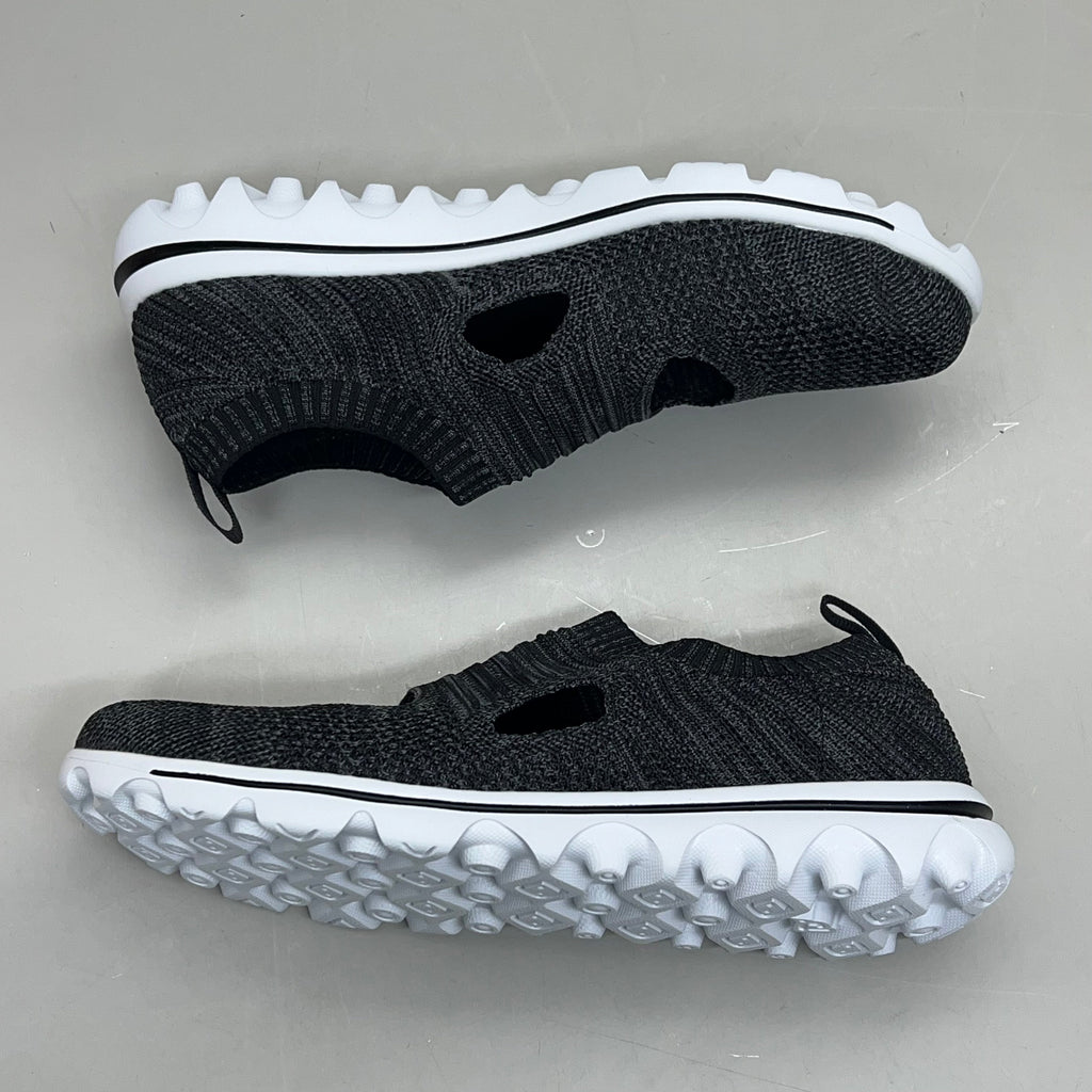 PROPET Travel Activ Avid Knit Shoe Women's Sz 10 Width M(B) Black WAT064M
