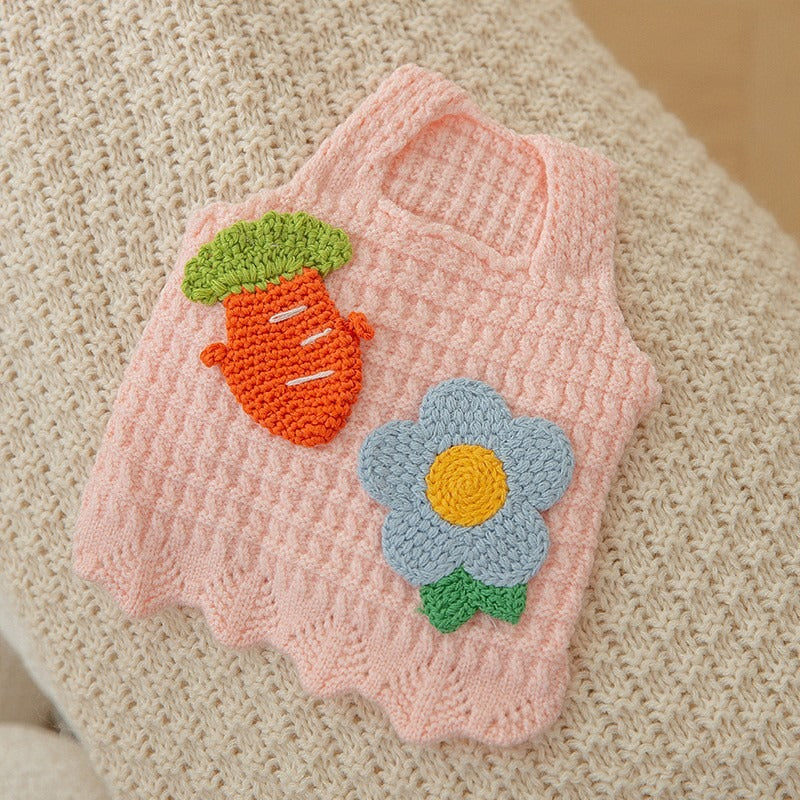 New Cute Cat Clothes Hair proof Autumn Puppet Kitten English Short Blue Cat Pet Autumn Winter Cat Sweater