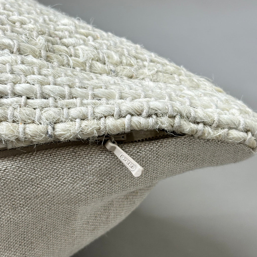 VILLA 14"x20" ST Halter Decorative Throw Pillow in Ivory