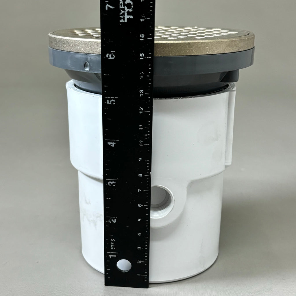 OATEY PVC General Purpose Drains Barrel Assembly Adjust Floor Height 3"x4" 72067