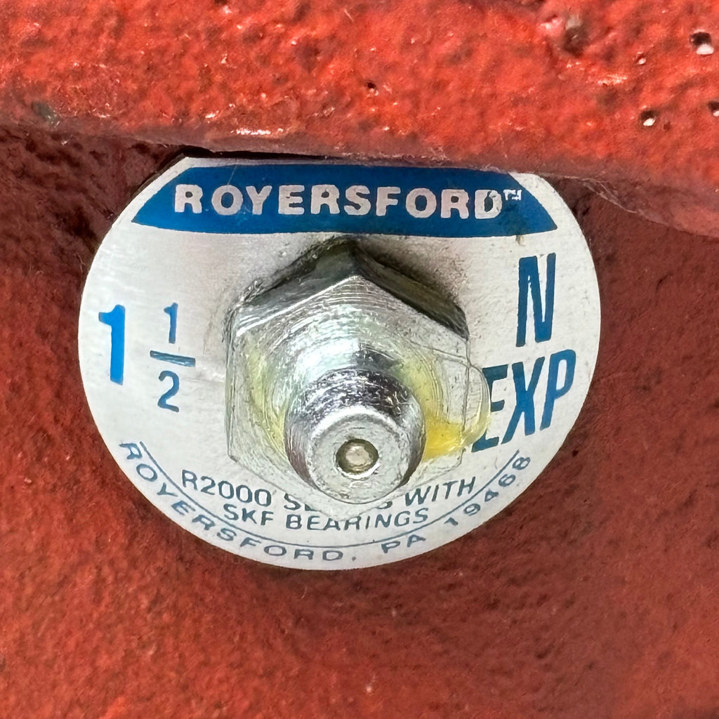 ROYERSFORD Spherical 4-Bolt Square Flange Bearing Non-Expansion 1-1/2"40-05-N108