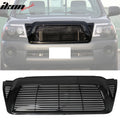 2005-2011 Toyota Tacoma Horizontal Style Black Front Hood Grille ABS