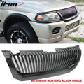 2000-2004Â  Mitsubishi Montero Sport Unpainted Vertical Hood Grille ABS