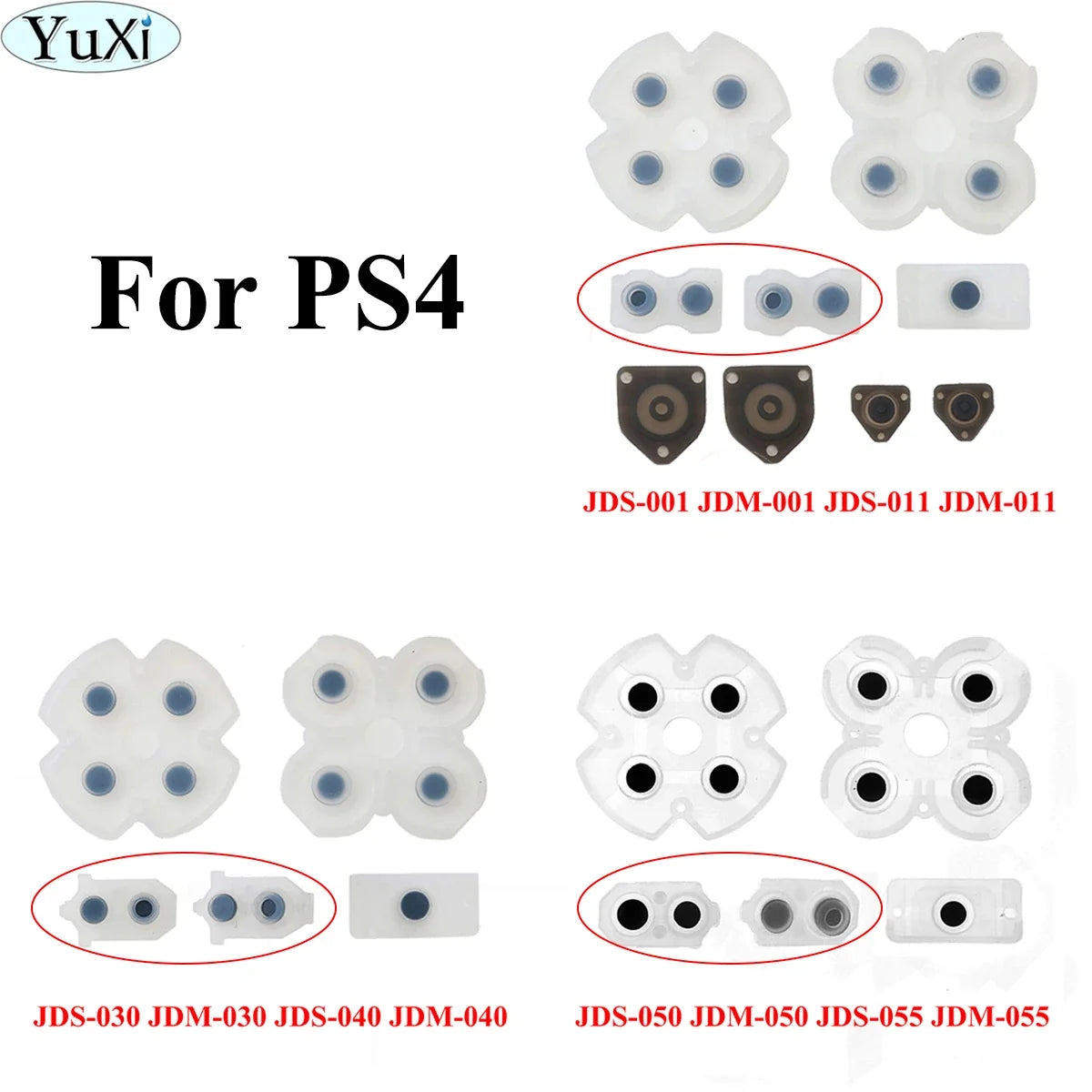 PS4 Controller Mod Kit | Replacement Trigger Buttons and Analog Stick Caps