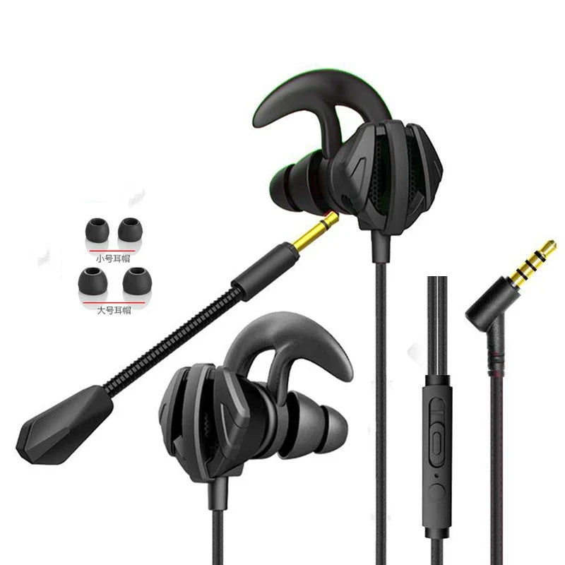 Gaming Headset with 7.1 Surround Sound and Noise-Cancelling Mic | Wired PC Earphones for PUBG PS4 CSGO
