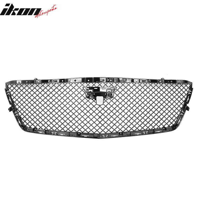 2019-2020 Cadillac CT6 V Style Gloss Black Front Bumper Grille ABS