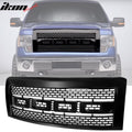 2009-2014 Ford F150 R Front Bumper Hood Grille Mesh Hood Guard ABS