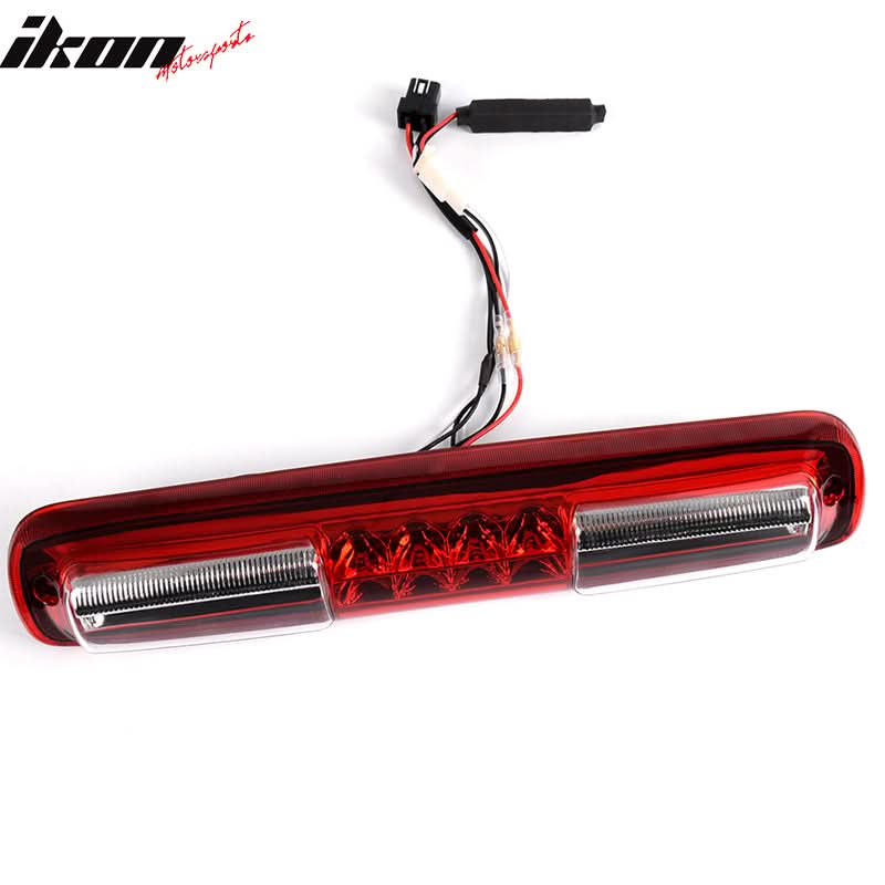 Fits 99-07 Silverado Sierra Clear LED 3rd Brake Light Cargo Lamp