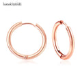 Small Hypoallergenic Hoop Earrings for Sensitive Ears | Stainless Steel Huggie Earrings