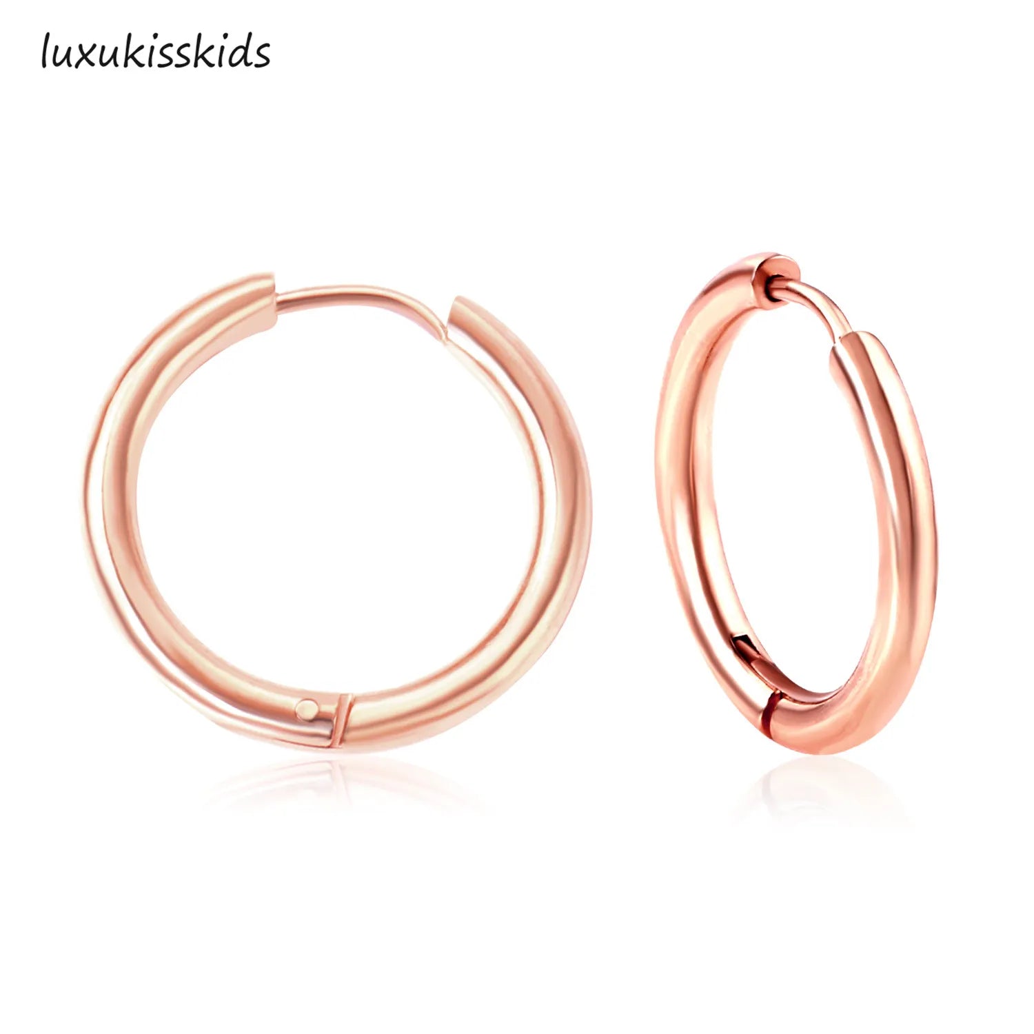 Small Hypoallergenic Hoop Earrings for Sensitive Ears | Stainless Steel Huggie Earrings
