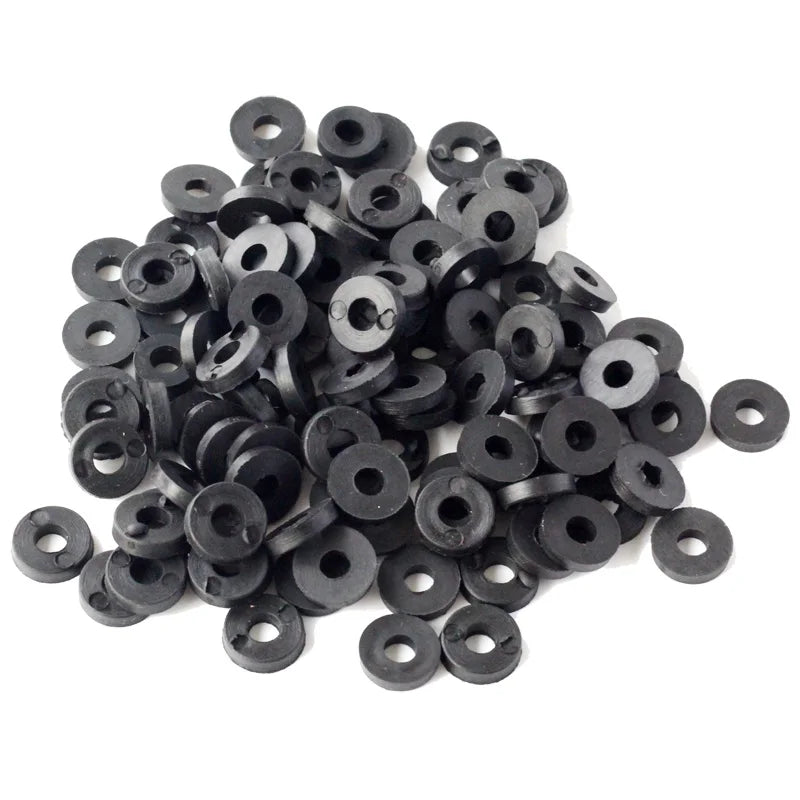 100pcs Rubber Washer for Kydex Sheath Holster and Belt Clip | Hand Tool Parts