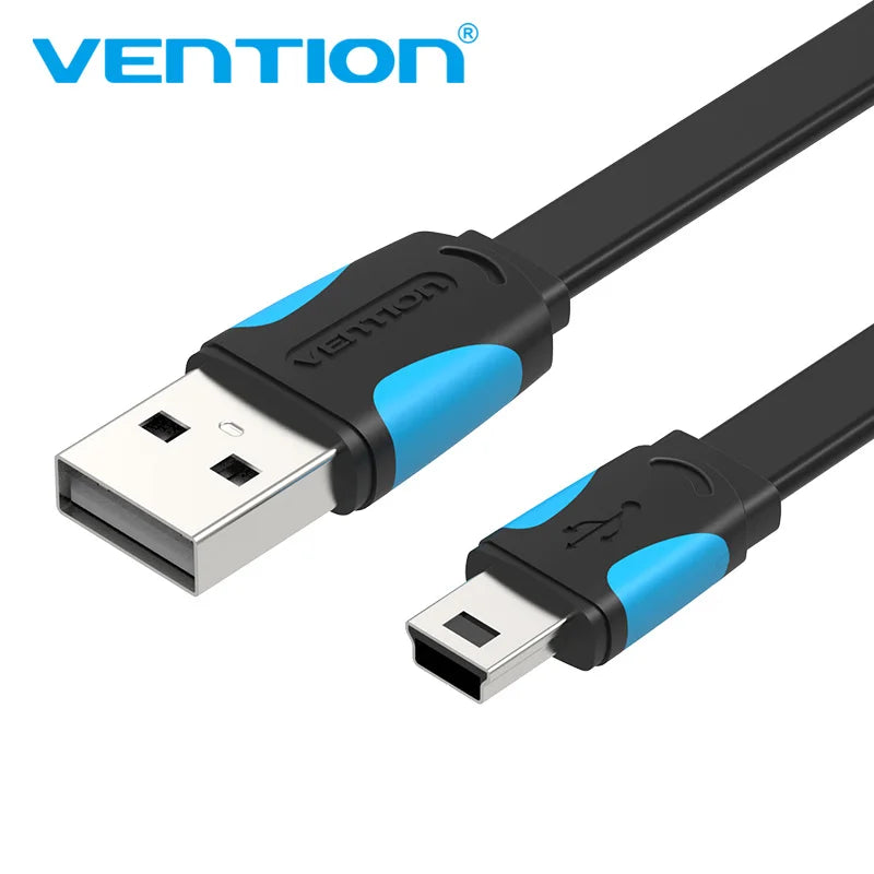 Vention Mini USB Cable | Fast Charging and Data Sync for Cameras, Phones, and More