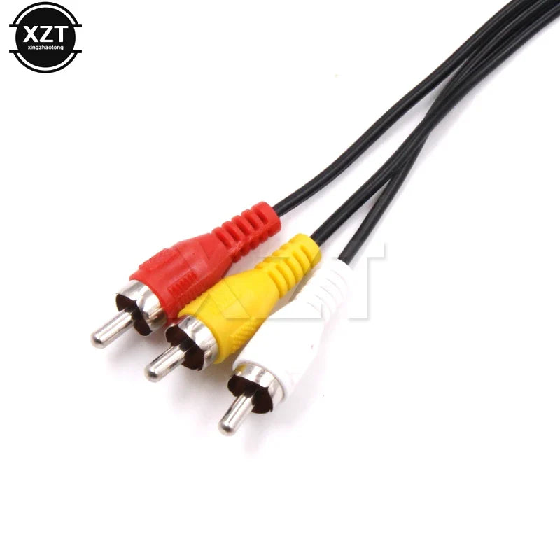 1.8M PlayStation AV Cable | PS2 PS3 RCA Audio Video Adapter