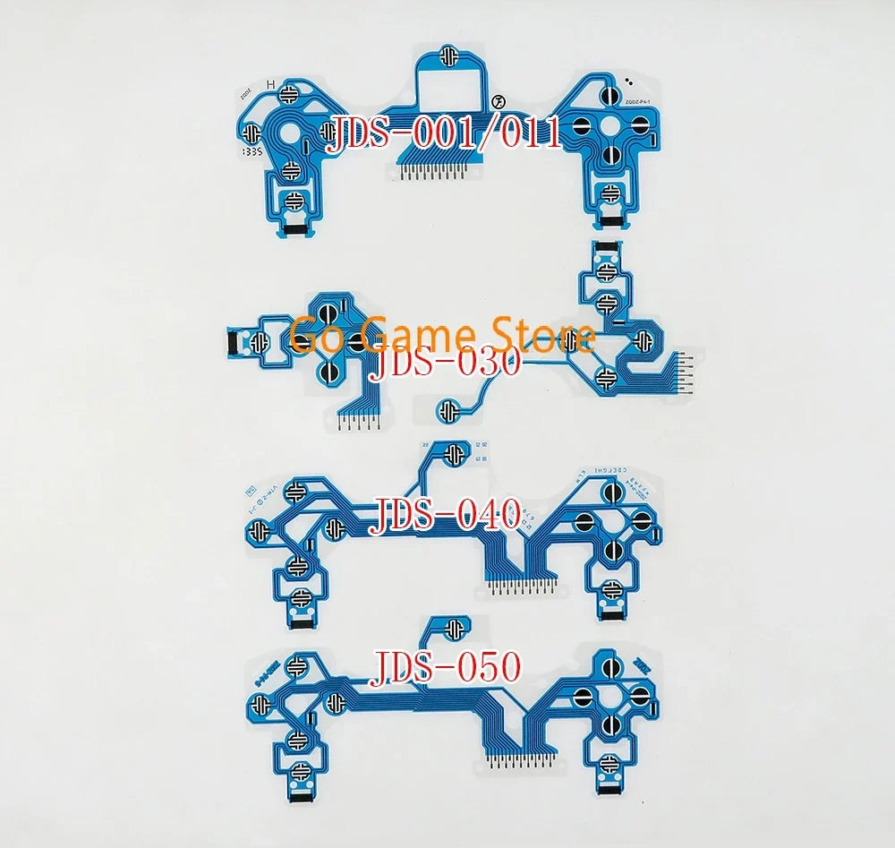 PS4 Controller Conductive Film Replacement Kit | 10pcs JDM 050 040 030 001 Flex Cable