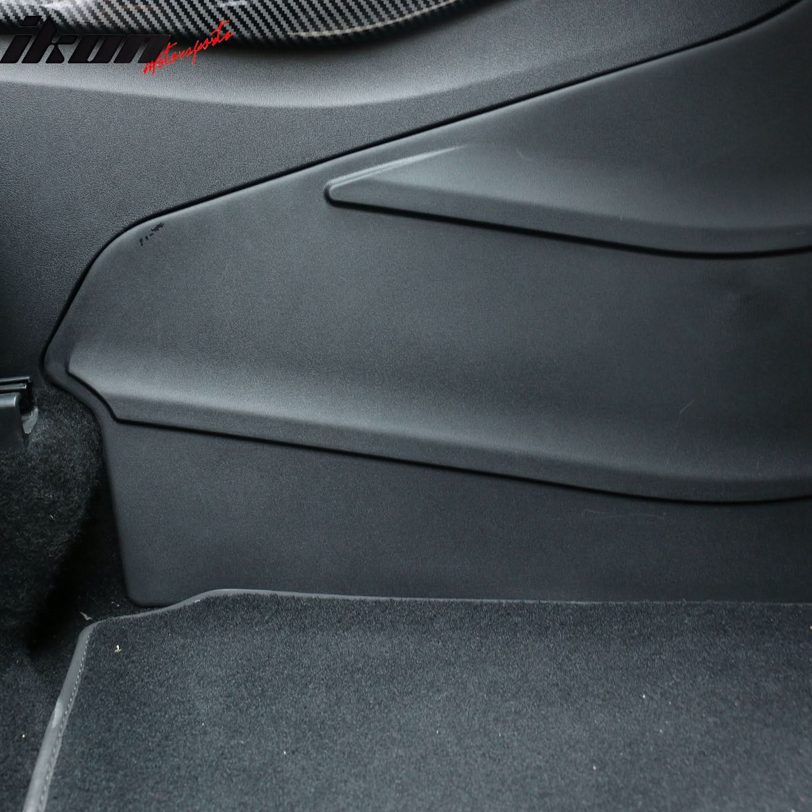 2020-2023 Tesla Model Y Black Anti-kick Pads Protector Injection TPE