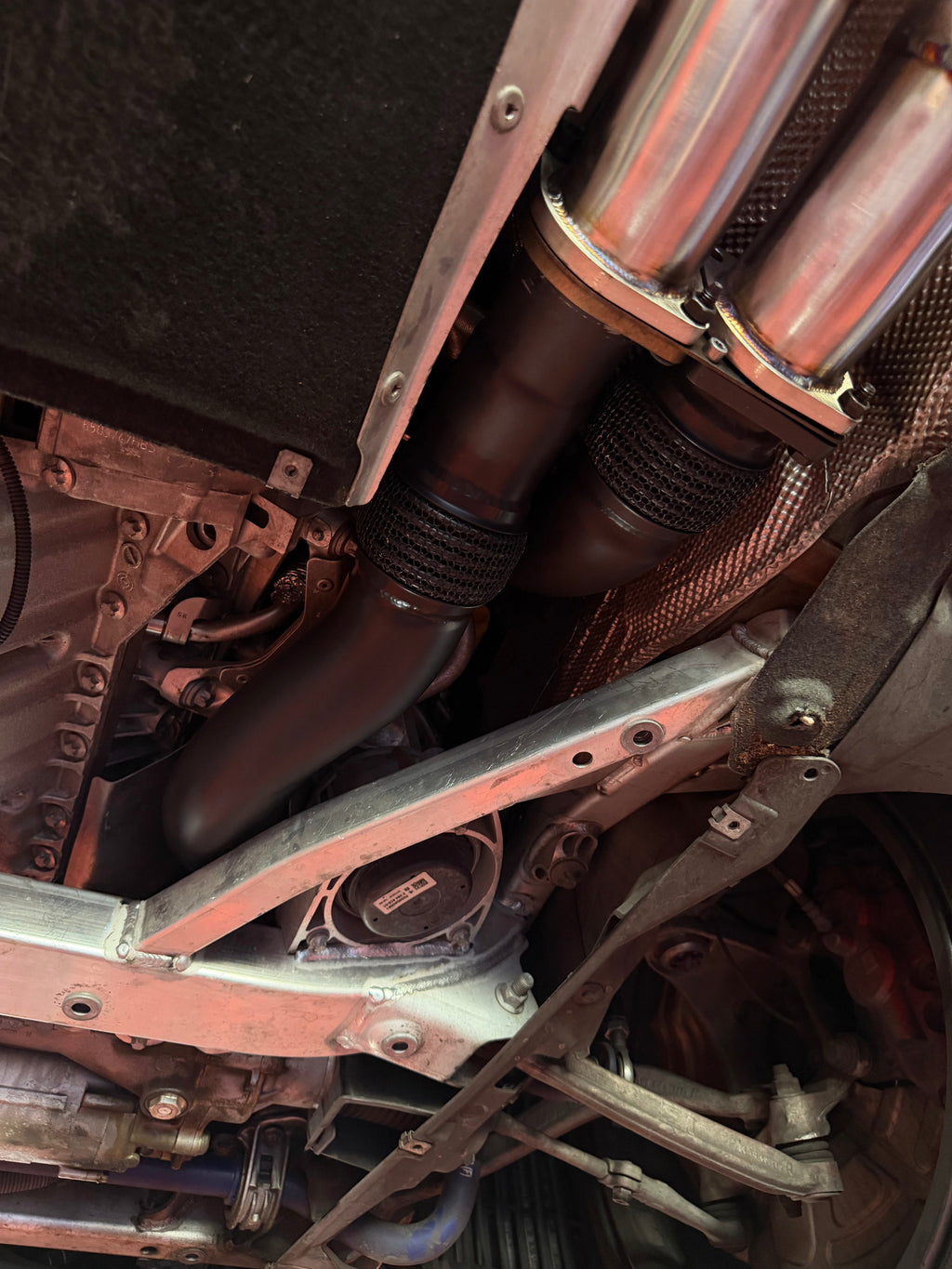 Rvng (F80/F82/F87) S55 3.5' XL Flow Series Race Downpipes