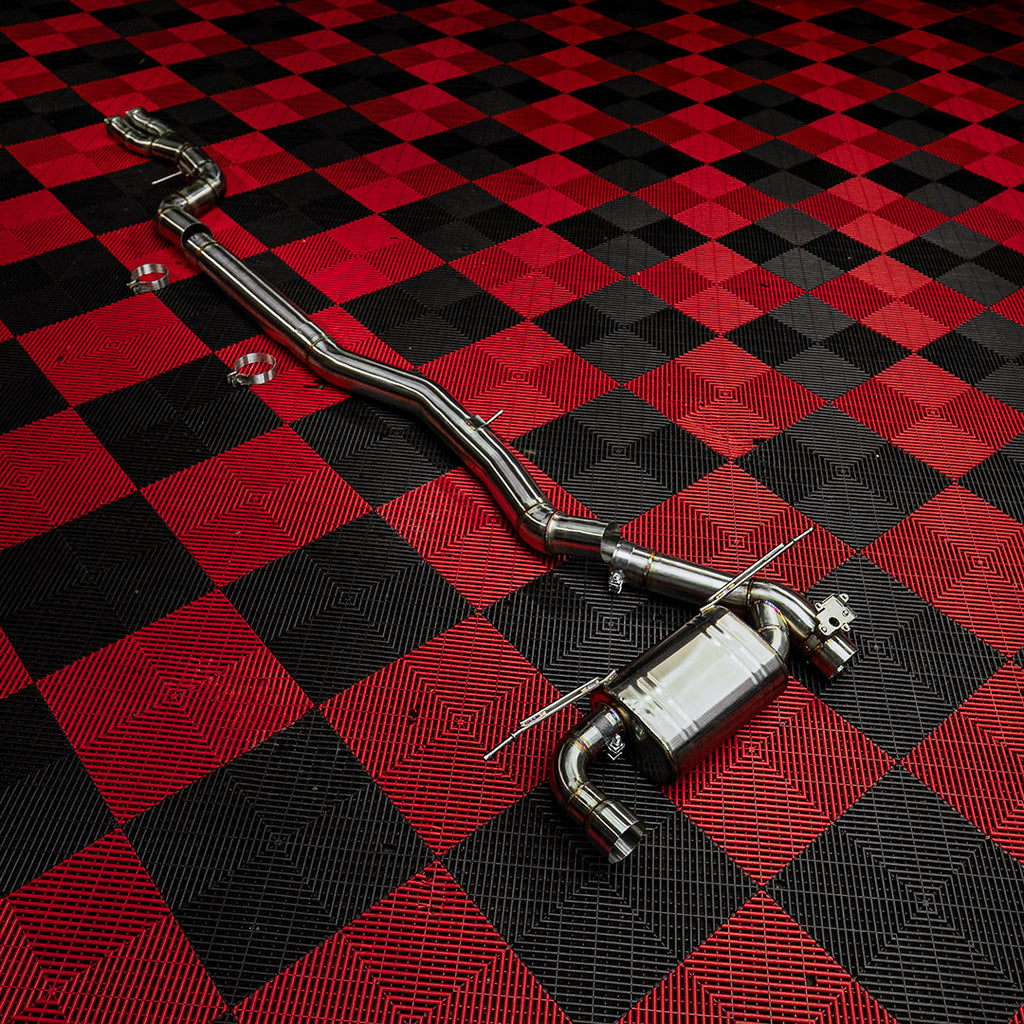 Rvng Designed 4” True Single Valved Exhaust System (F80 M3/F82 M4)