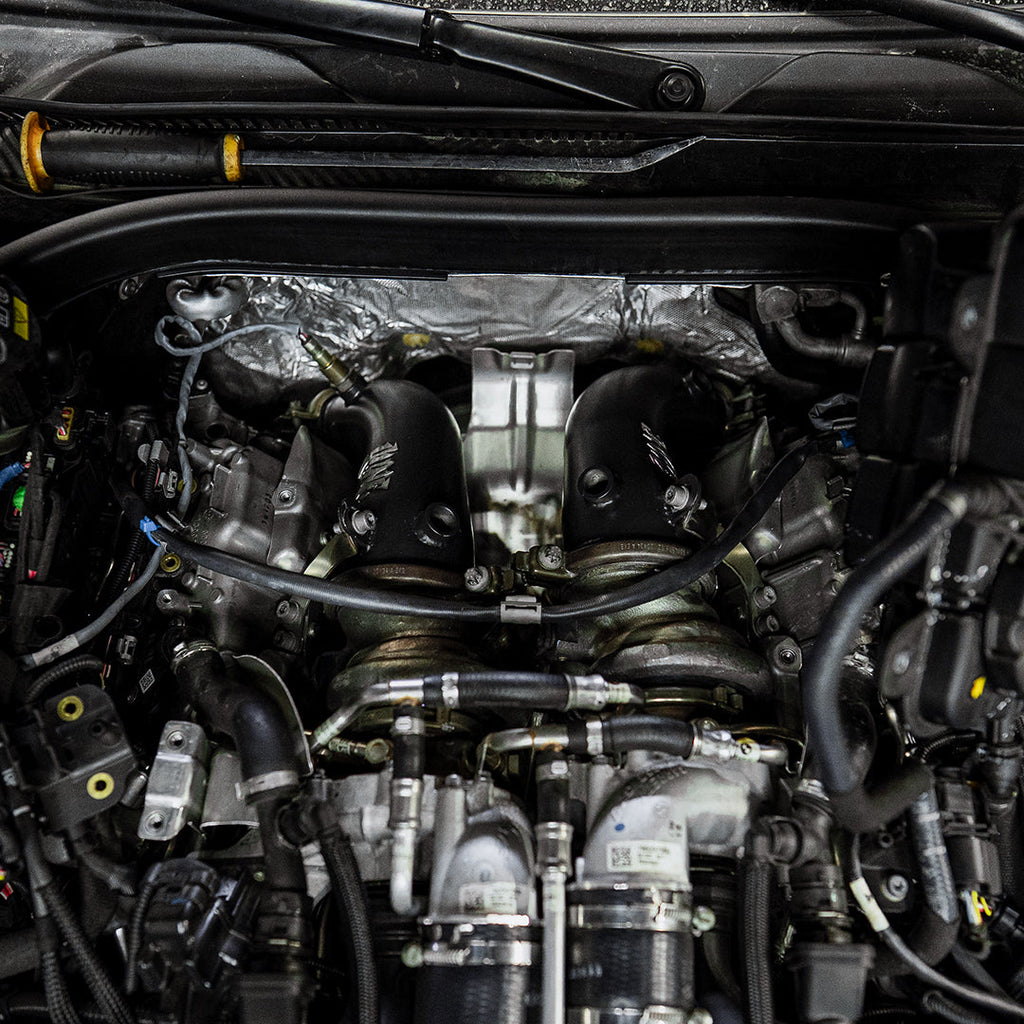 Rvng (F90,F91,F92,F93) M5 & M8 S63 XL Flow Series 3.5” inlet Downpipes