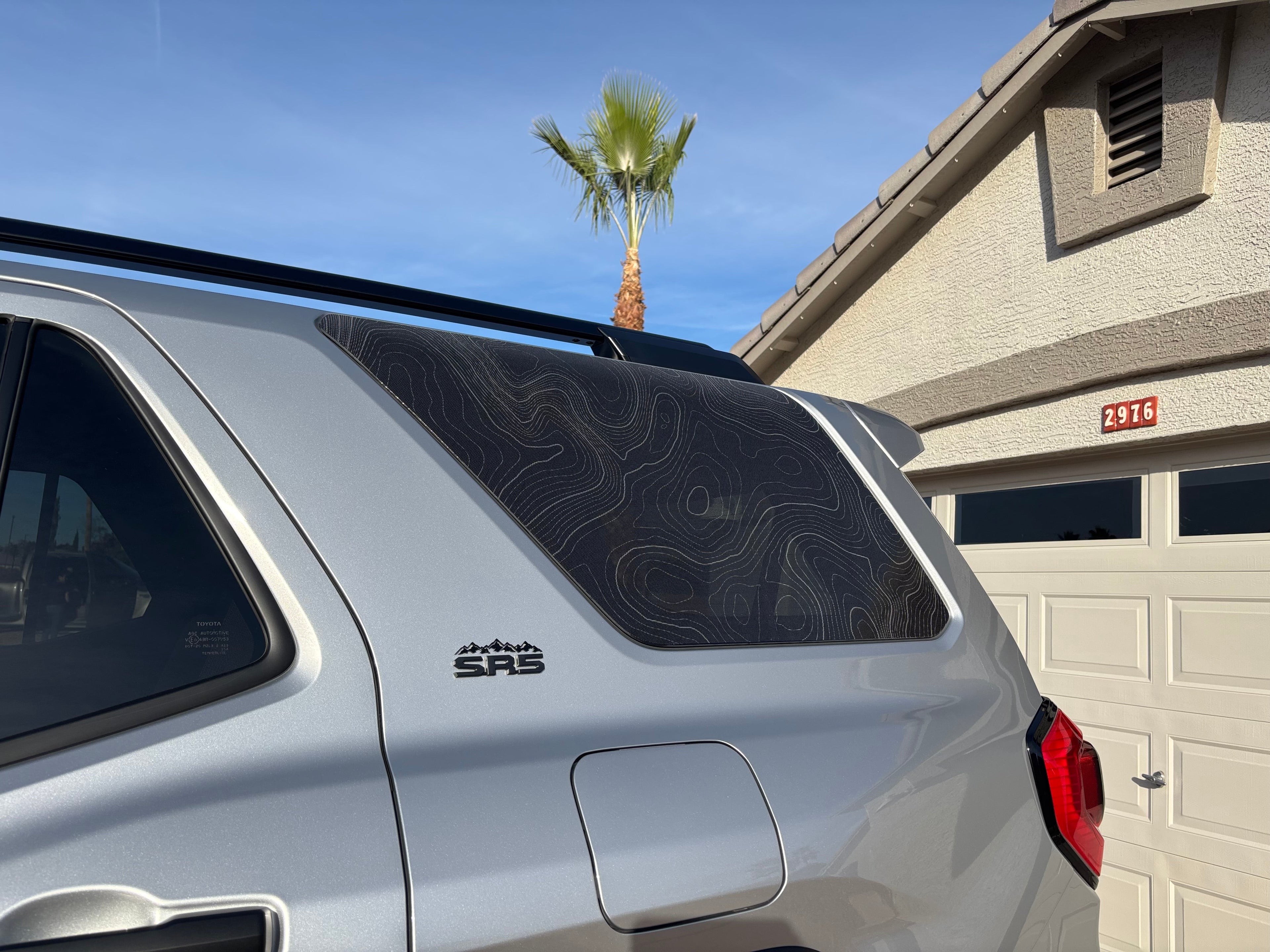 Acrylic C Pillar Mountain Range Emblem - 2024+ Tacoma / 2025+ 4Runner