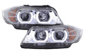 BMW 3 Series E90 /E91 Chrome LED U BAR Headlights (2005 - 2012)